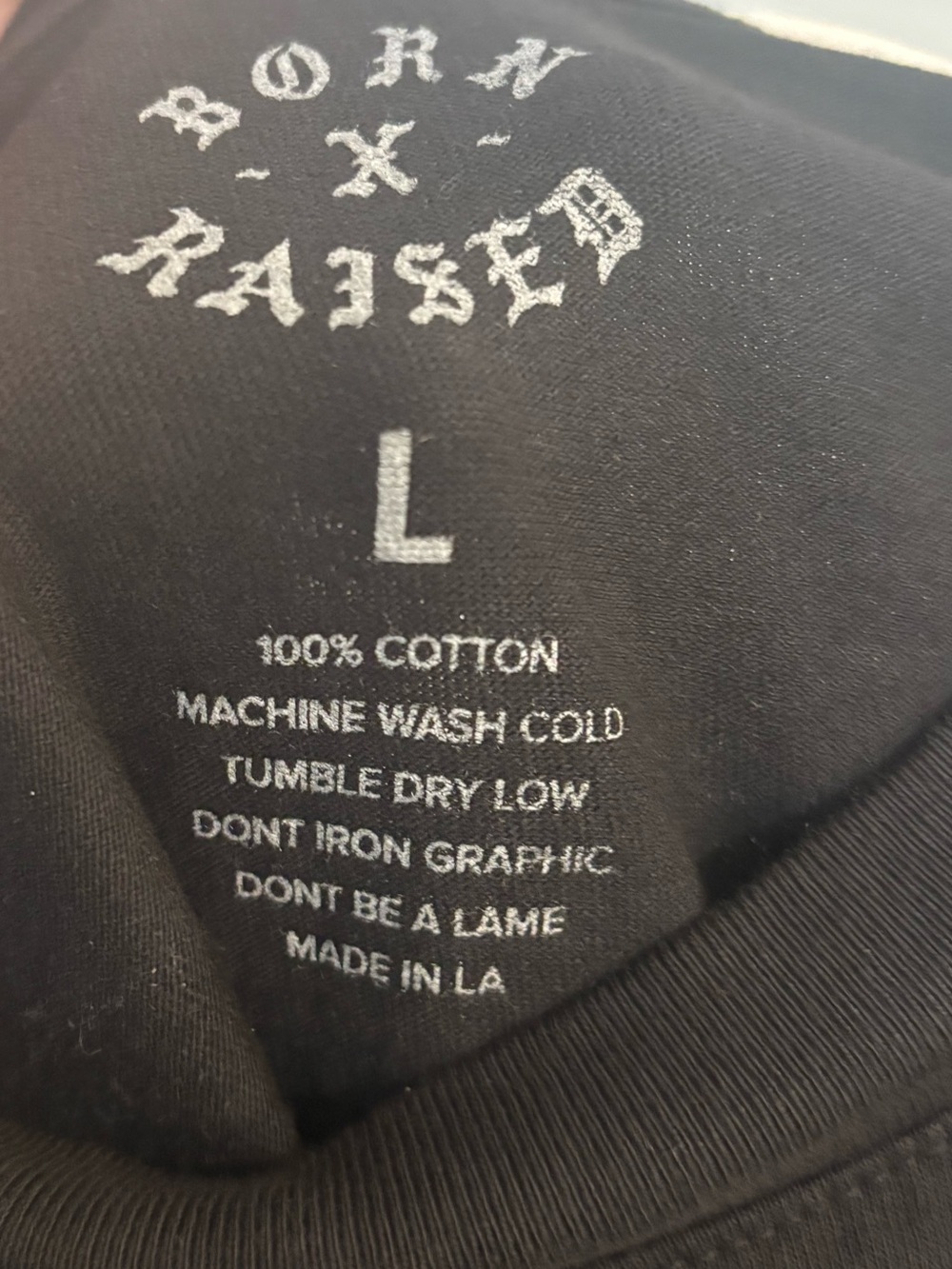Born X Raised Commanders T-Shirt - Picture 4 of 6